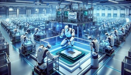 英特爾“10X moonshot”計劃 以Cobots為核心，打造全AI自動化芯片代工廠